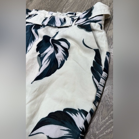 🍃 Ann Taylor Leaves Tie Waist Linen Pencil Skirt - Size 6🍃 - Picture 6 of 13